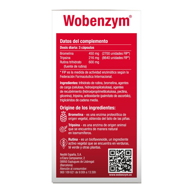 Wobenzym 90 cápsulas-3