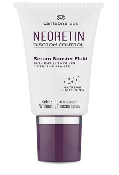 NEORETIN Discrom Control Sérum Booster Fluid 30ml +Endocare Ampollas+ Heliocare 360º-2