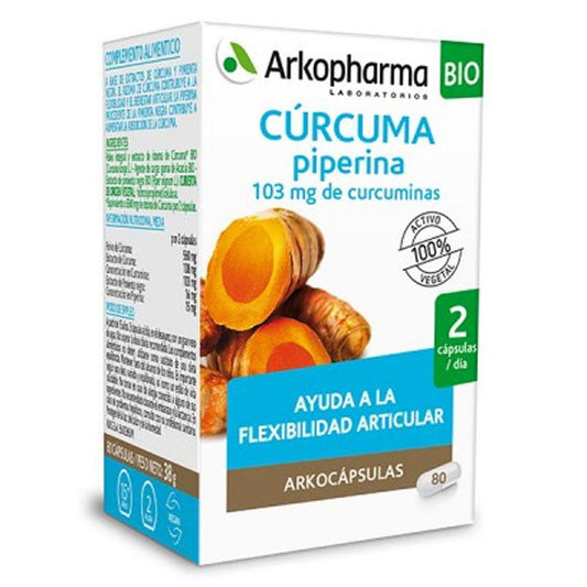ARKOCAPSULES CURCUMA Bio 80 gélules