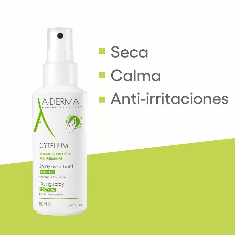 A-DERMA Cytelium Spray Secante 100ml-2