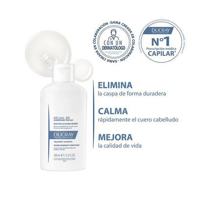 DUCRAY Kelual DS Champú Anticaspa 100ml-2