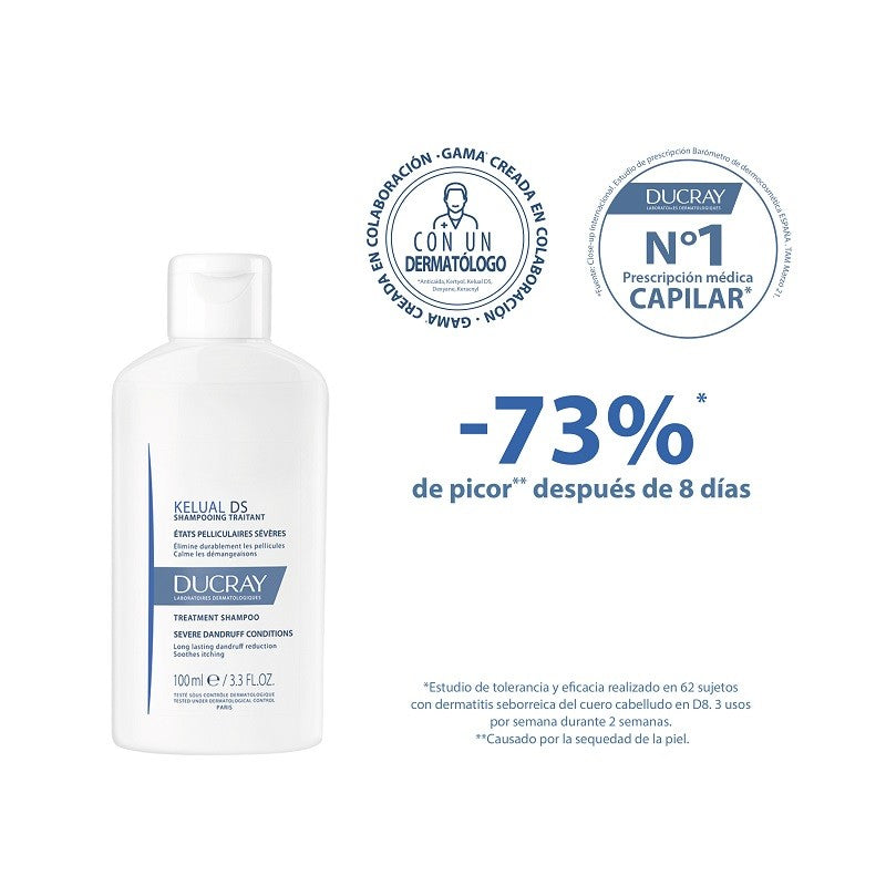 DUCRAY Kelual DS Champú Anticaspa 100ml-3
