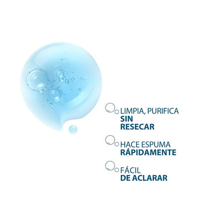 DUCRAY Keracnyl Gel Limpiador 400ml-4