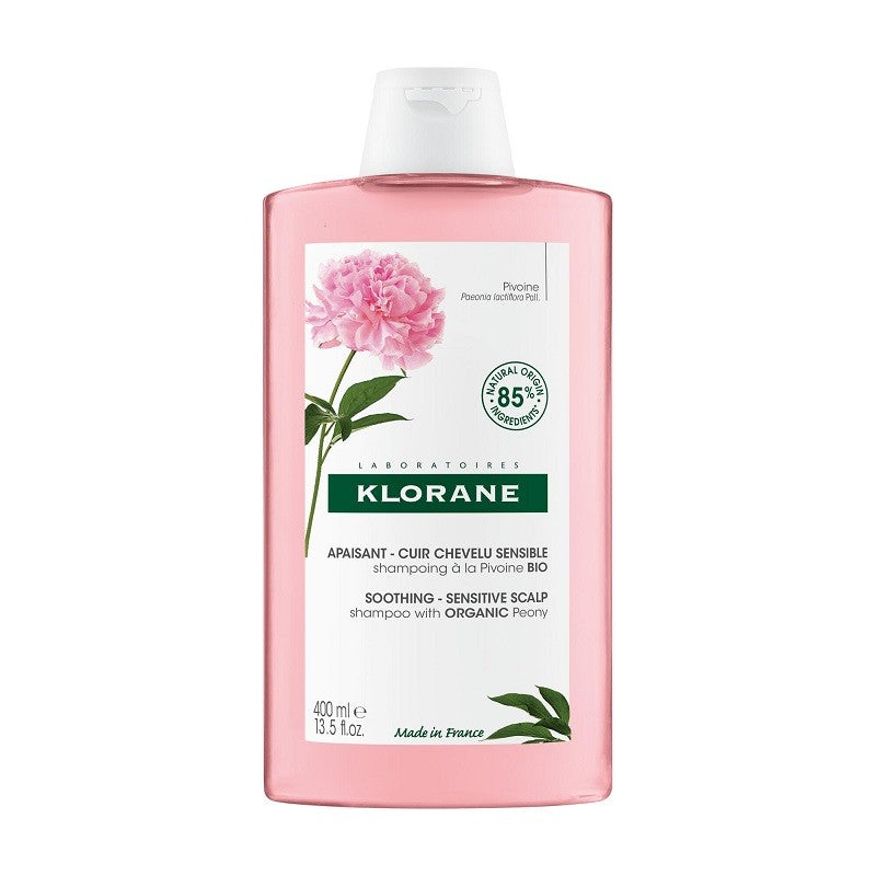 KLORANE Champú Peonía Cabellos Irritados 400ml-1