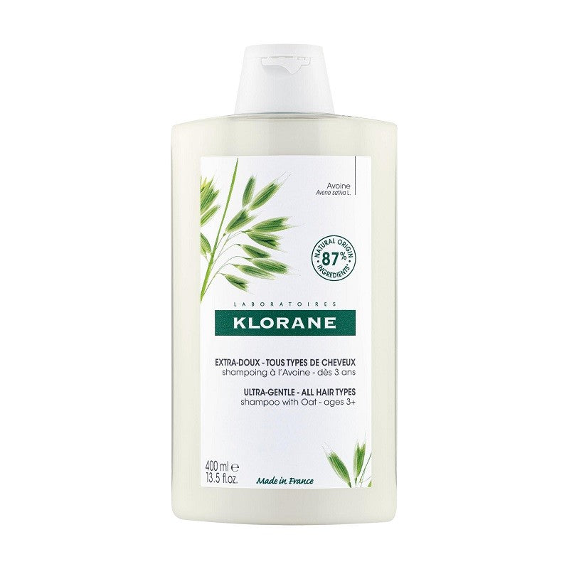 KLORANE Champú a la Leche de Avena 400ml-1