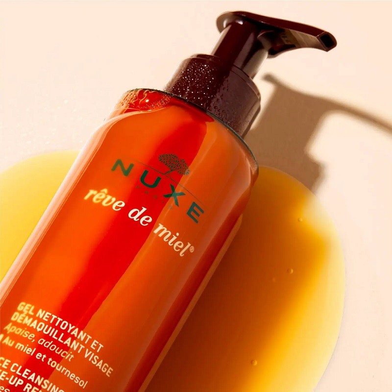 NUXE Rêve de Miel Gel Limpiador y Desmaquillante 200ml-3