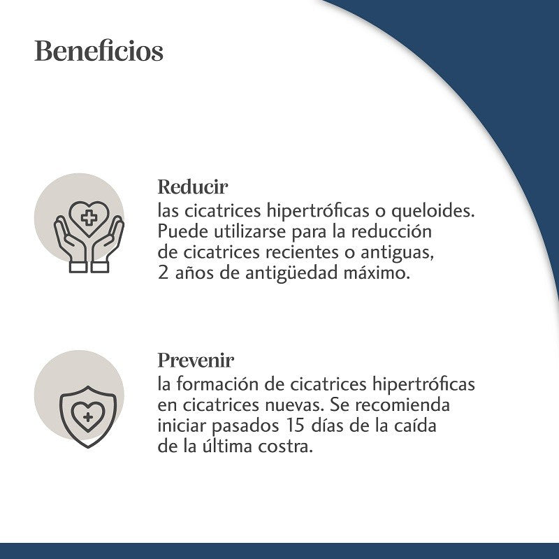TROFOLASTIN Reductor de Cicatrices Mamario 3x2 parches