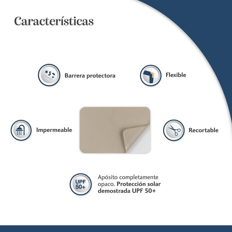 TROFOLASTIN Reductor de Cicatrices Mamario 3x2 parches