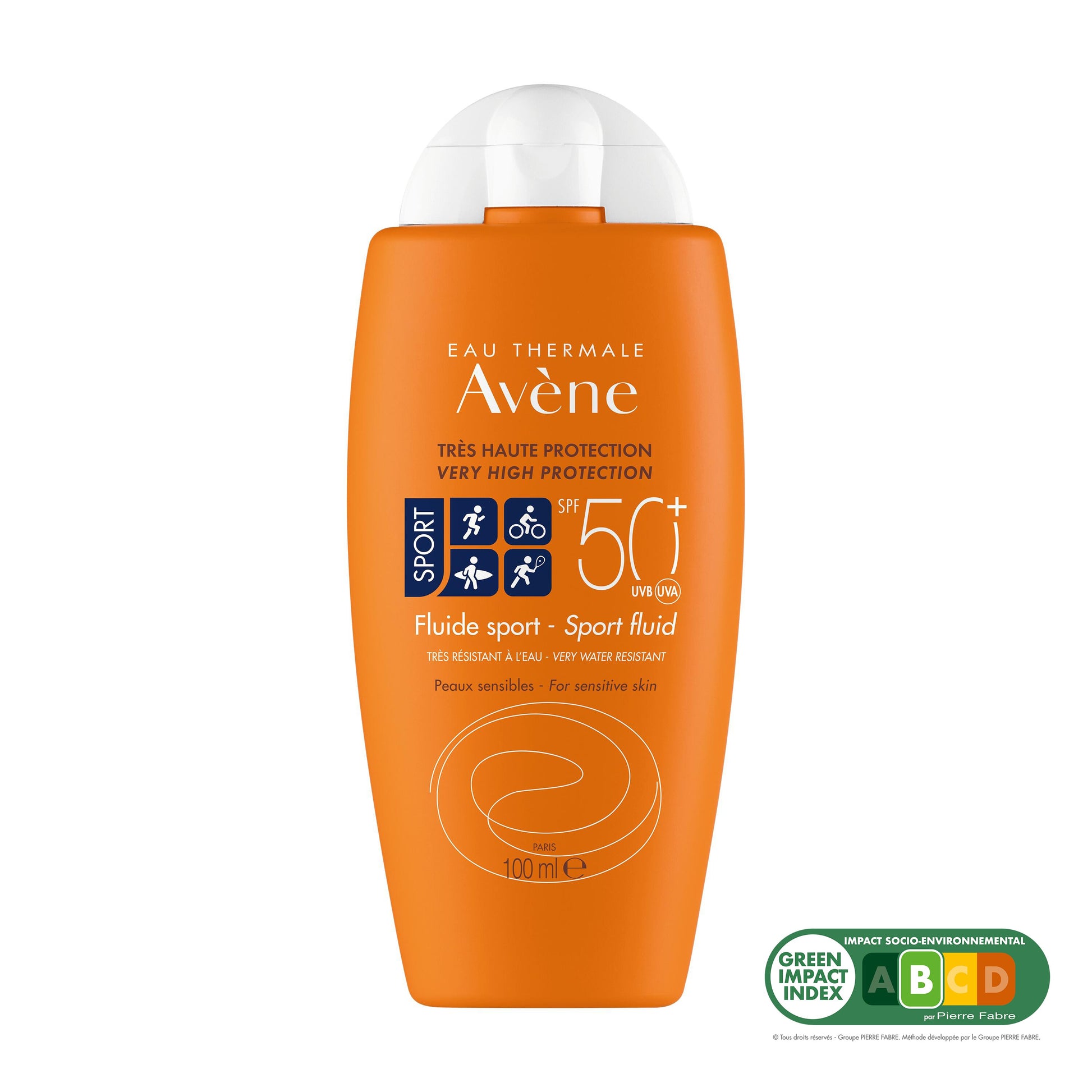 Avène Fluido Sport SPF50+ 100ml-2