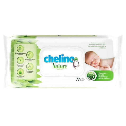 CHELINO Nature Toallitas Infantiles 72 unidades-1