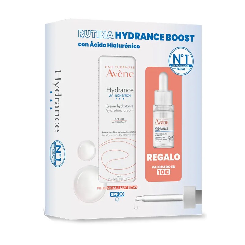 AVENE Hydrance Crema Hidratante Rica 40ml + Avène Boost Sérum Concentrado Regalo-1