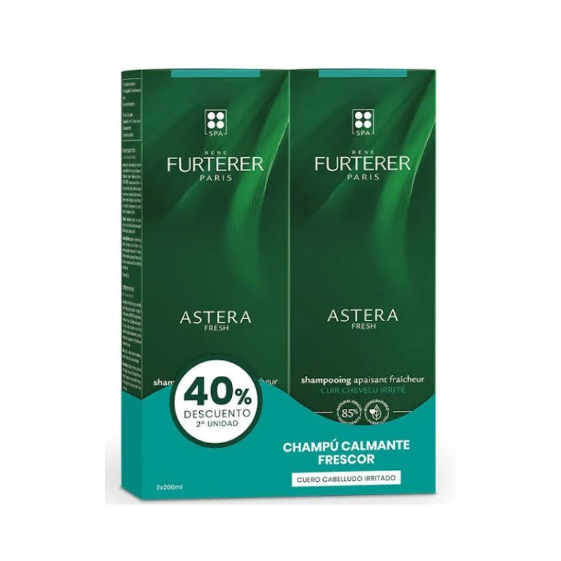 RENE FURTERER ASTERA Fresh Champú Calmante Duplo 2x200 ml