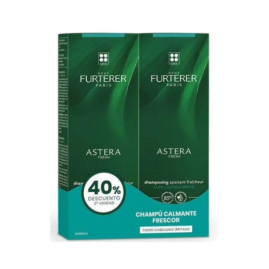 RENE FURTERER ASTERA Fresh Champú Calmante Duplo 2x200 ml
