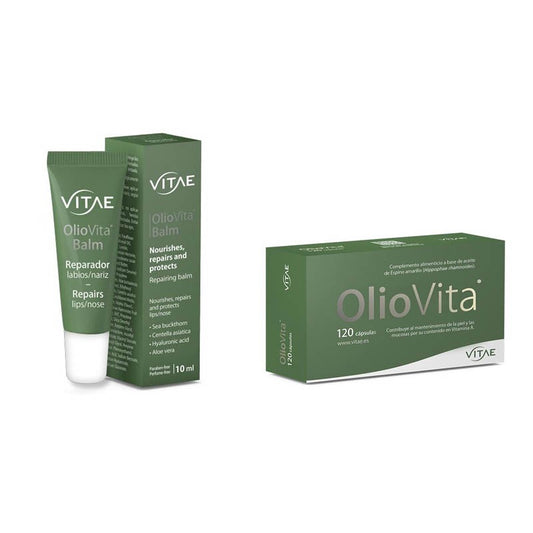 VITAE Pack ahorro OlioVita 120 Cápsulas + Bálsamo 10ml-1