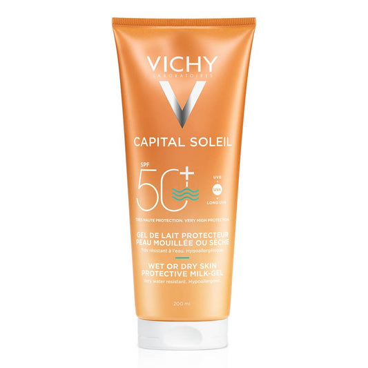 VICHY Capital Soleil Émulsion Visage Colorante Toucher Sec SPF50 50 ml