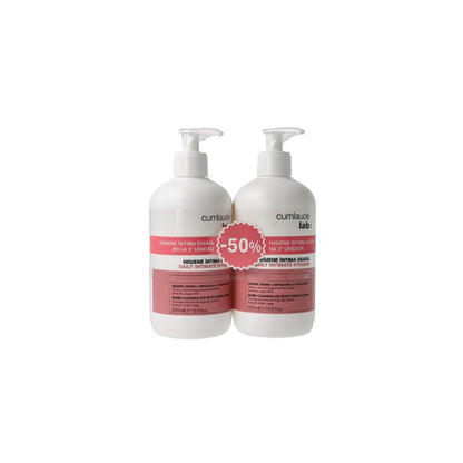 CUMLAUDE LAB Higiene Íntima Diaria Gel Limpiador Duplo 2x500ml-2