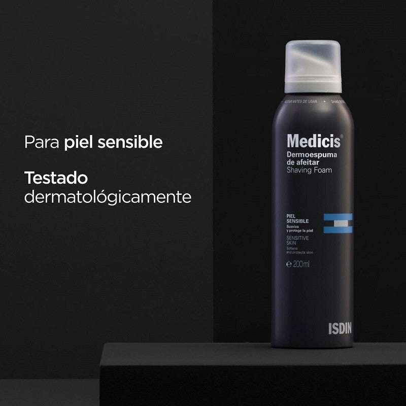 ISDIN MEDICIS Dermoespuma de Afeitar 200ML-3