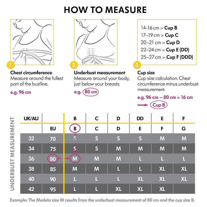 MEDELA Sujetador Keep Cool Sleep Chai Talla M-6