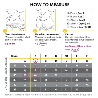 MEDELA Sujetador Keep Cool Sleep Chai Talla M-6