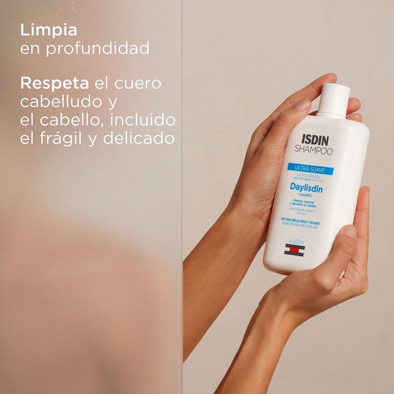Daylisdin Champú Isdin 400ml Ultrasuave-3