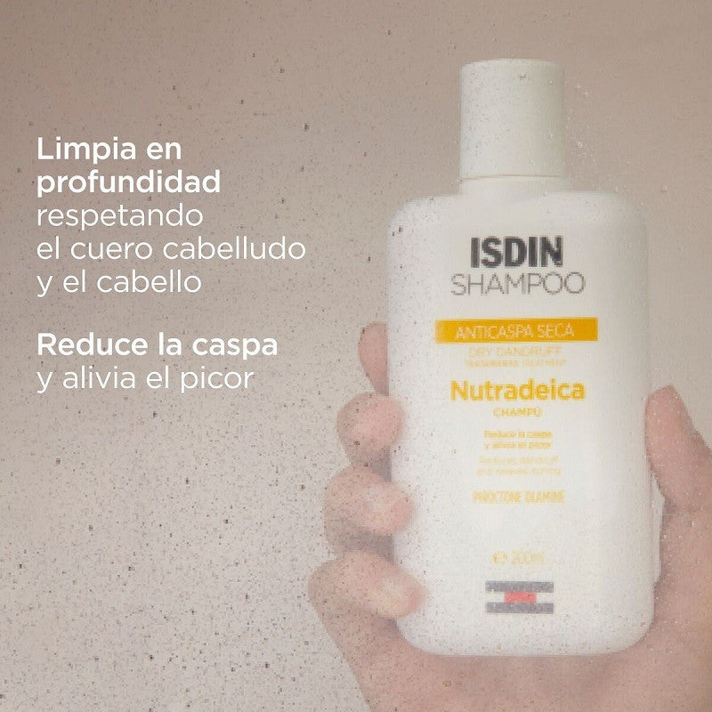 ISDIN Nutradeica Champú Anticaspa Seca 200ML-2