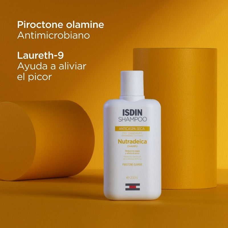 ISDIN Nutradeica Champú Anticaspa Seca 200ML-3