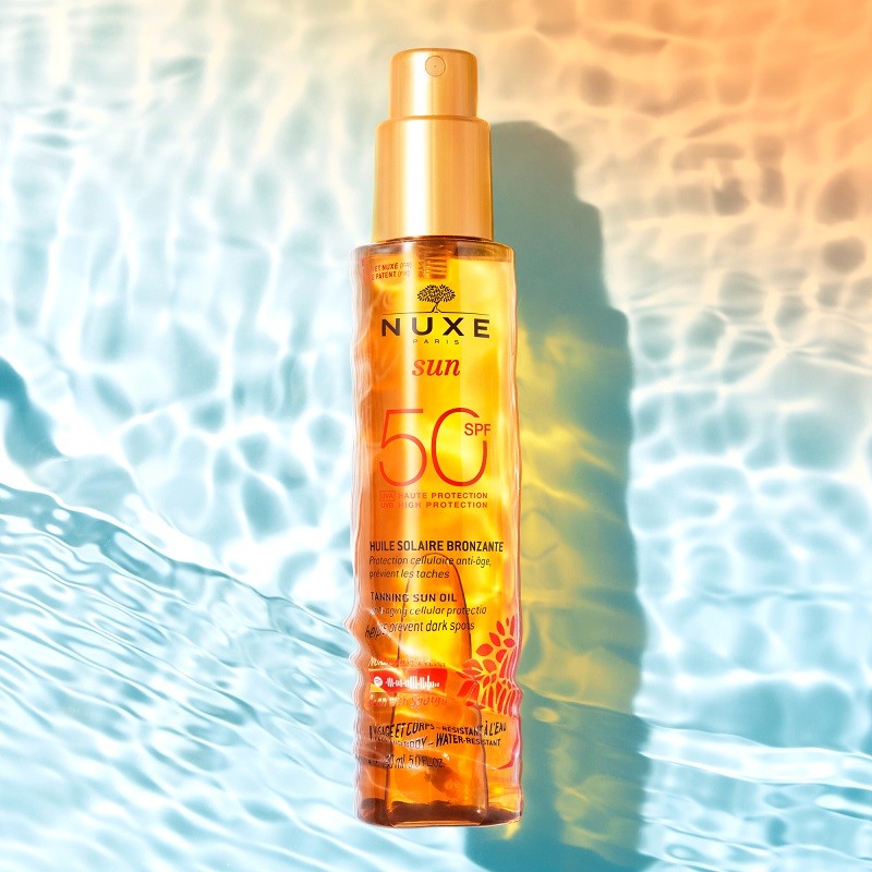 Nuxe Aceite bronceador SPF50 150ml-4