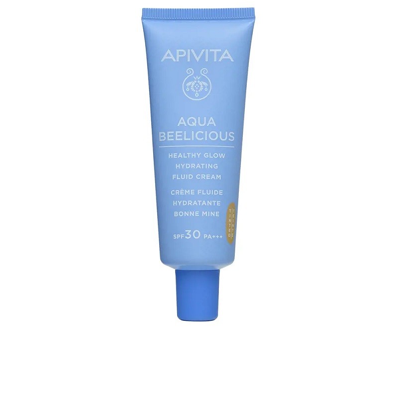 APIVITA Aqua Beelicious Crema Fluida Iluminadora Hidratante SPF30 con Color 30ml-1