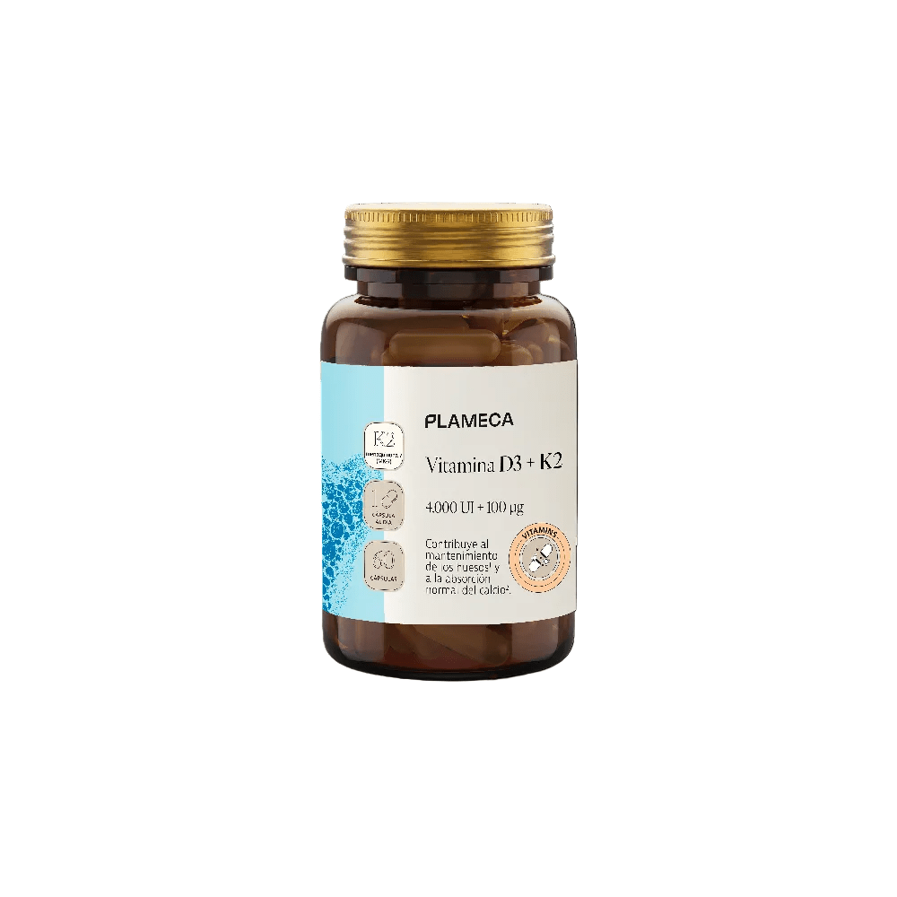 Plameca Vitamina D3 + K2 60 cápsulas vegetales