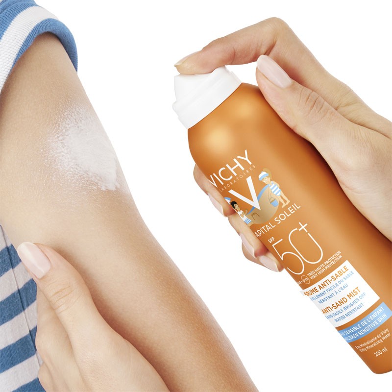 VICHY Capital Soleil Bruma Anti Arena Infantil SPF50+ (200ml)-6