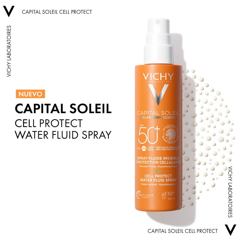 VICHY Capital Soleil Spray Fluido Invisible SPF50+ (200ml)-3