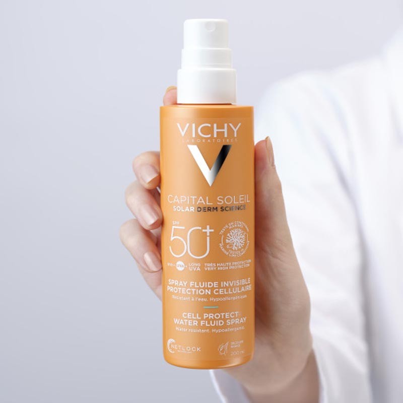 VICHY Capital Soleil Spray Fluido Invisible SPF50+ (200ml)-8