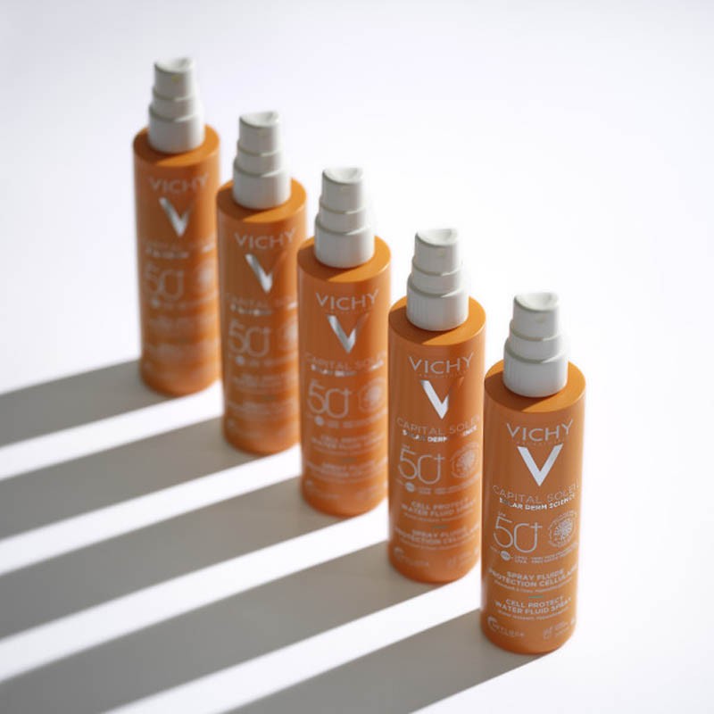 VICHY Capital Soleil Spray Fluido Invisible SPF50+ (200ml)-14