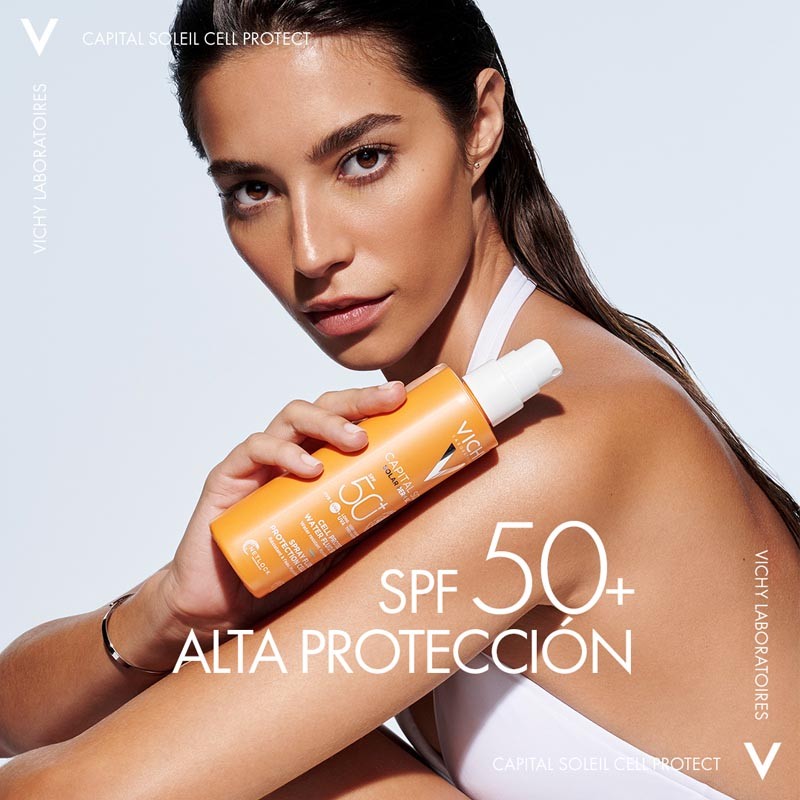 VICHY Capital Soleil Spray Fluido Invisible SPF50+ (200ml)-5