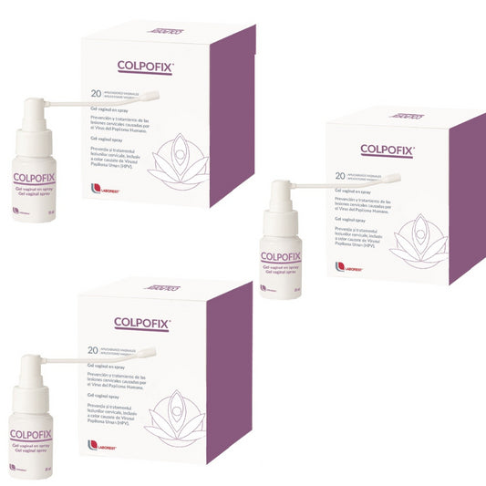COLPOFIX Gel Vaginal Triple Spray 3x (2x20ml)