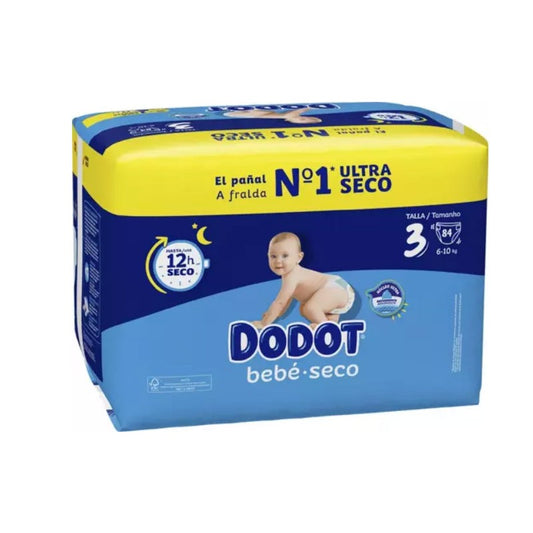 Dodot Bebé Seco Jumbo Pack Talla 3- 84 uds-1