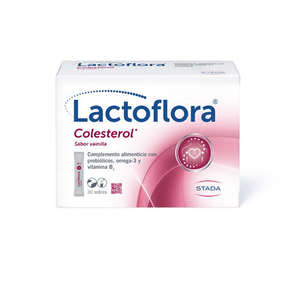 LACTOFLORA Colesterol sabor Vainilla 30 sobres-1