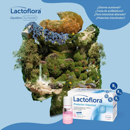 LACTOFLORA Protector Intestinal Adultos 10 frascos-6
