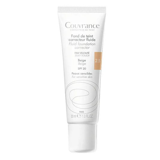 Avène Couvrance Maquillaje Fluido Beige Nº2,5 SPF20-1