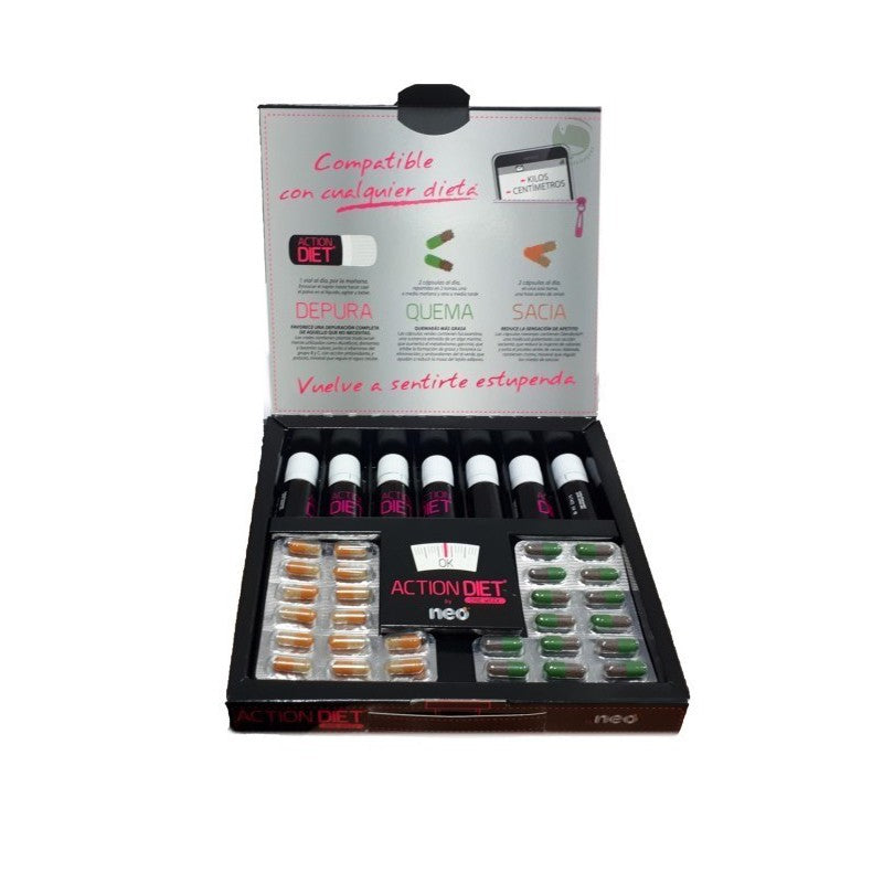 NEO Action Diet Neo Woman 7 Viales + 28 Cápsulas-2