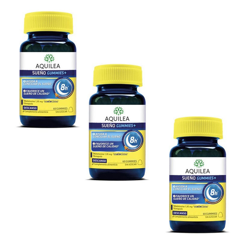 Aquilea Sueño Triplo 3x60 gummies-1
