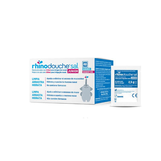 Rhinodouche Junior Sel Nettoyant Nasal 40 sachets