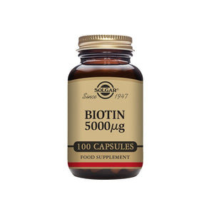SOLGAR Biotina 5000 mcg 100 comprimidos-1