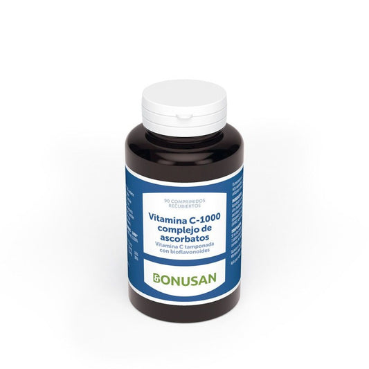 Bonusan Vitamina C-1000 Complejo De Ascorbatos 90 Comprimidos-1