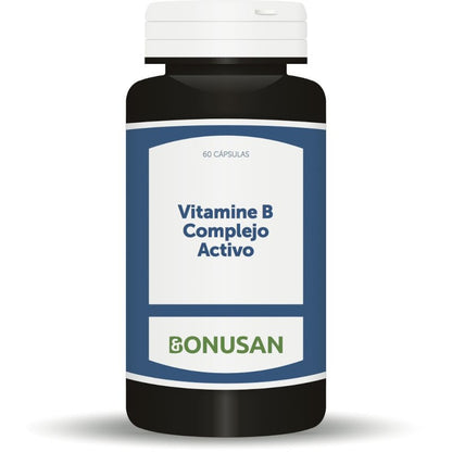 Bonusan Vitamina B Complejo Activo 60 Cápsulas-1