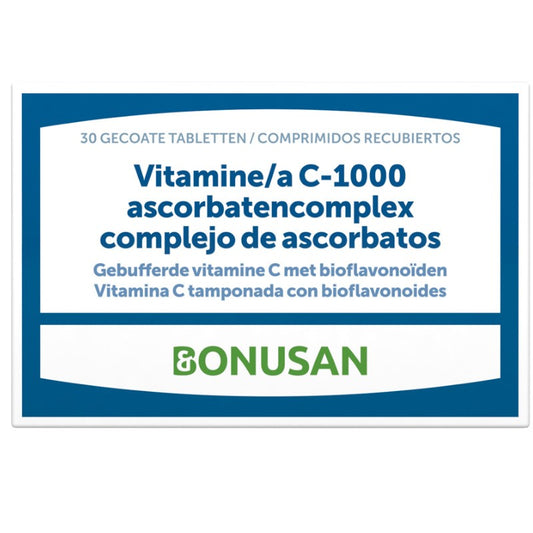 Bonusan Vitamina C-1000 Complejo De Ascorbatos 30 Comp-1