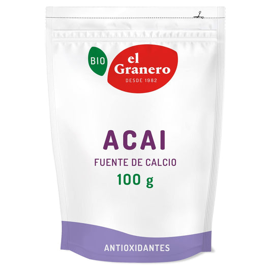 El Granero Integral Acai En Polvo Bio 100 g-1