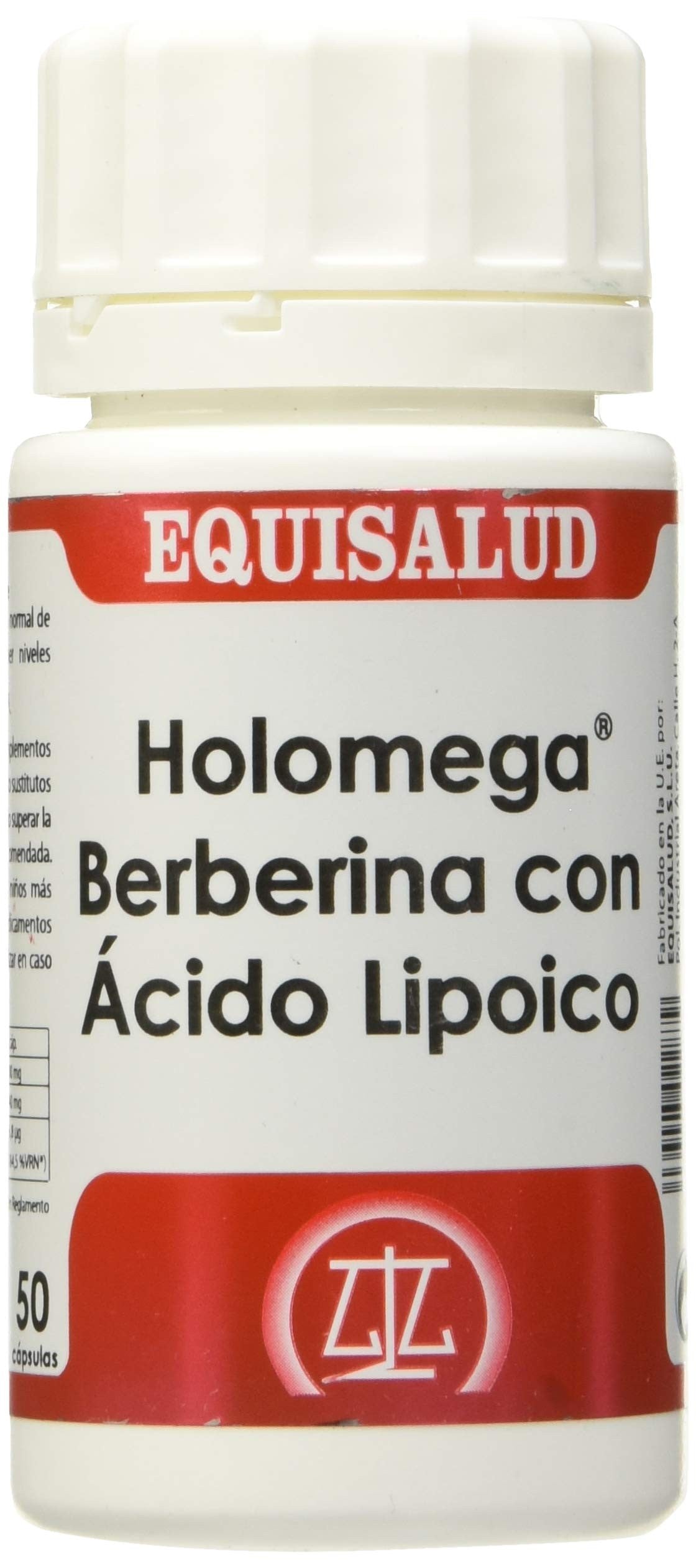 Equisalud Holomega Berberina Con Acido Lipoico 50 Cápsulas-1
