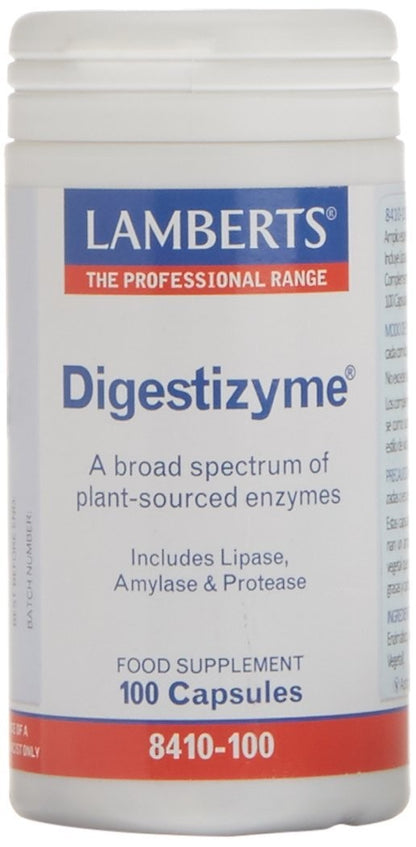Lamberts Digestizime Enzimas Digestivas 100 Cápsulas-1