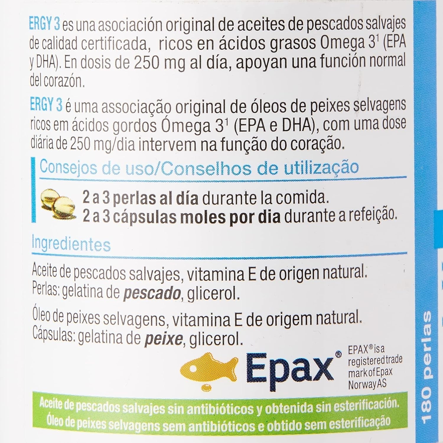 Nutergia Ergy 3 180 Perlas-2
